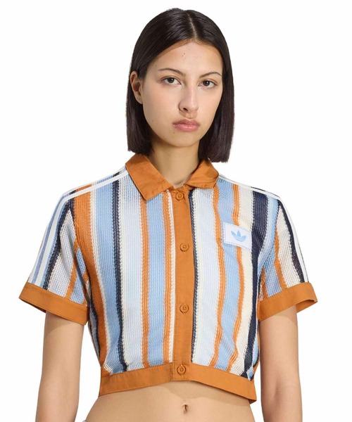 adidas（アディダス） ポロシャツ ポロ adidas SUMMER GLOW STRIPED
