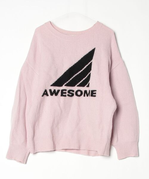 SNIDEL（スナイデル） 長袖ニット FREE ピンク レディース : ZOZOTOWN