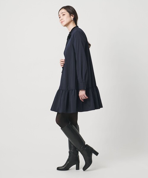 UNITED ARROWS（ユナイテッドアローズ） ワンピース タフタ ギャザー