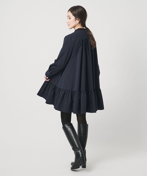 UNITED ARROWS（ユナイテッドアローズ） ワンピース タフタ ギャザー