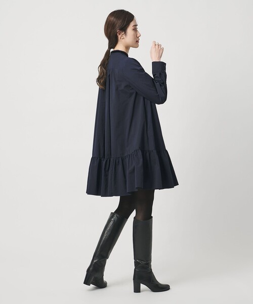 UNITED ARROWS（ユナイテッドアローズ） ワンピース タフタ ギャザー