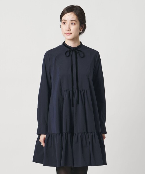 UNITED ARROWS（ユナイテッドアローズ） ワンピース タフタ ギャザー