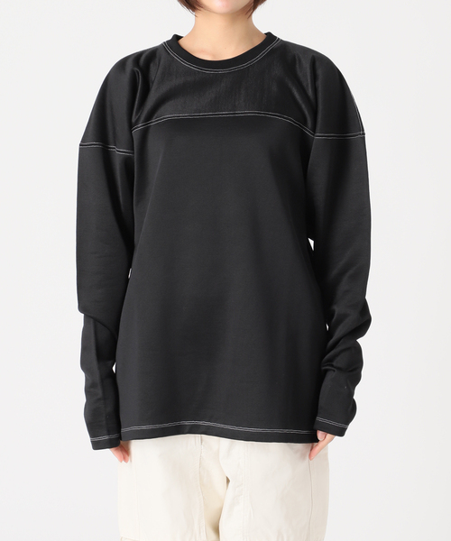 「CITYSHOP」 スウェットカットソー - ホワイト レディース_画像9