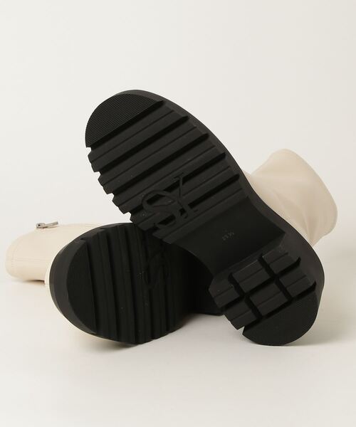 「SY UNITED ARROWS」 ショートブーツ 24.5cm ブラック レディース_画像2