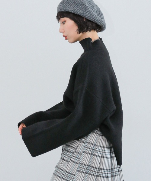 PAGEBOY（ページボーイ） 長袖ニット FREE ブラック レディース