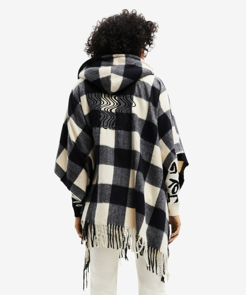 Desigual（デシグアル） ポンチョ FREE ブラック レディース