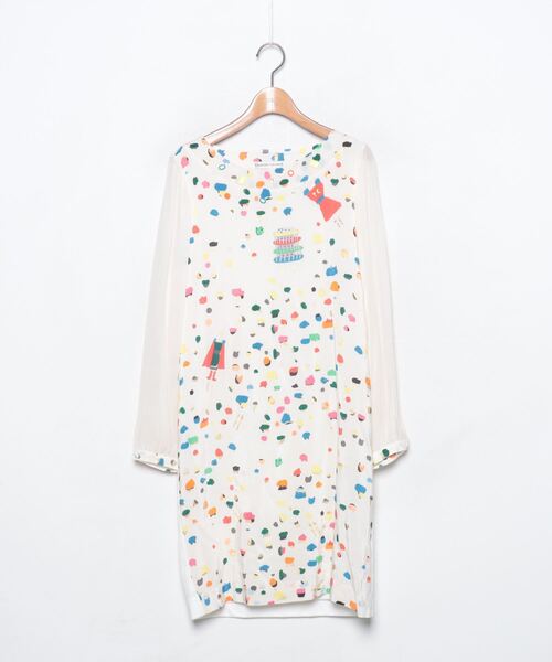 TSUMORI CHISATO　ワンピース 中古・古着通販】tsumori chisato (ツモリチサト) ワンピース ベージュ