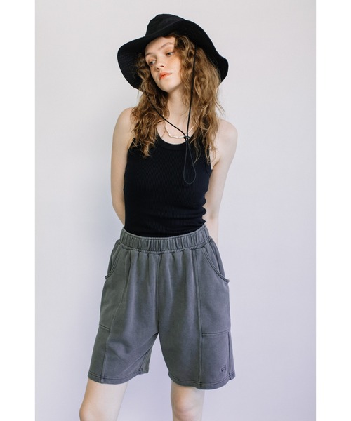 「WCJ」 ハーフパンツ FREE ネイビー レディース_画像3