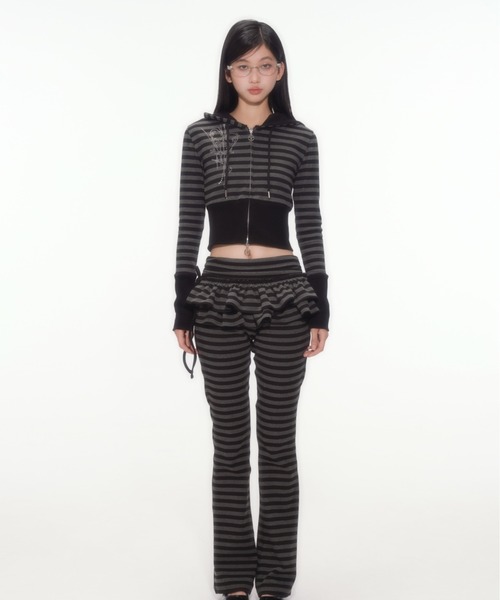 Silentand パーカー angel Hooded Zip-up レディース : ZOZOTOWN Yahoo