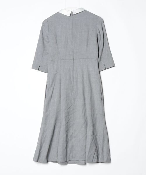 [未着用] CELFORD 七分袖ロングワンピース CELFORD（セルフォード） 7分袖ワンピース 36 グレー レディース