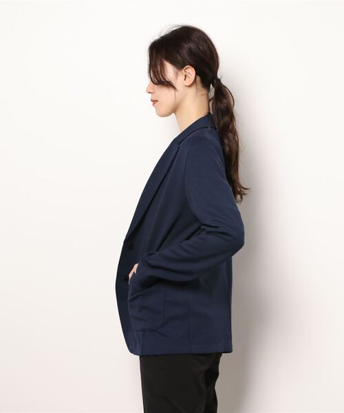 「TITE IN THE STORE」 テーラードジャケット 38 ブラック レディース_画像2