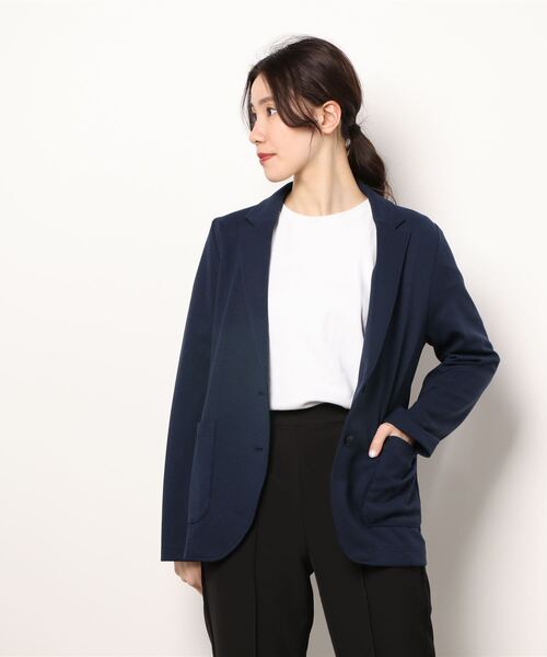 「TITE IN THE STORE」 テーラードジャケット 38 ブラック レディース_画像5