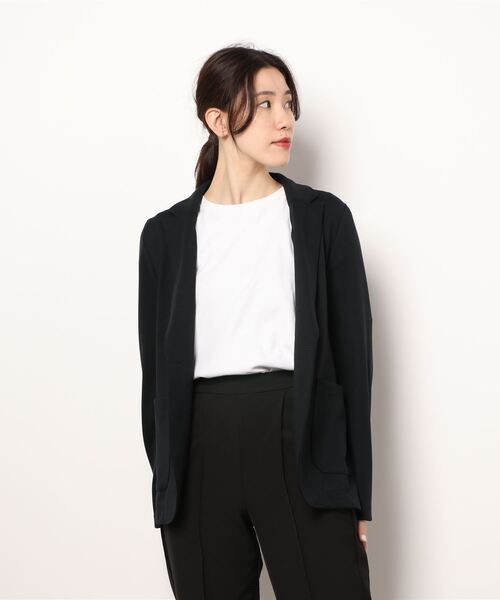 「TITE IN THE STORE」 テーラードジャケット 38 ブラック レディース_画像7