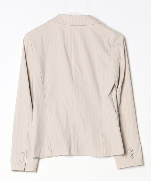 「qualite」 テーラードジャケット 2 ベージュ レディース_画像2