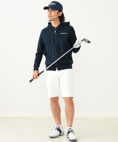 BEAMS GOLF（ビームス ゴルフ） ジップアップパーカー L グレー メンズ