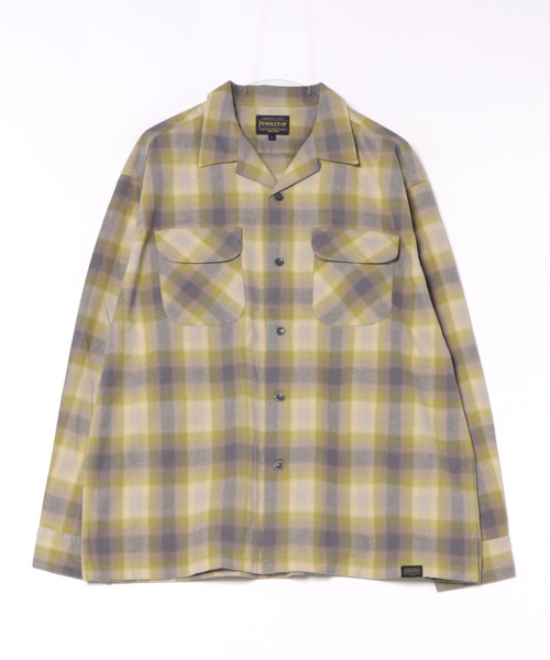 Pendleton ペンドルトン　ボードシャツ　長袖　ネルシャツ　新品　未使用 PENDLETON（ペンドルトン） 長袖ネルシャツ M グレー系その他 メンズ