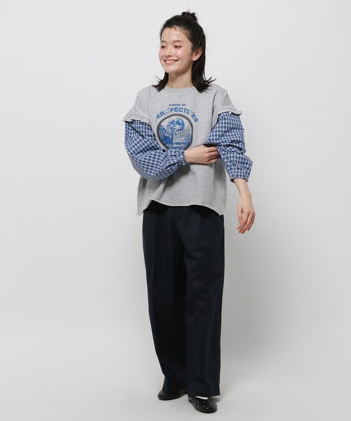 [niko and...] тренировочный cut and sewn MEDIUM уголь женский 