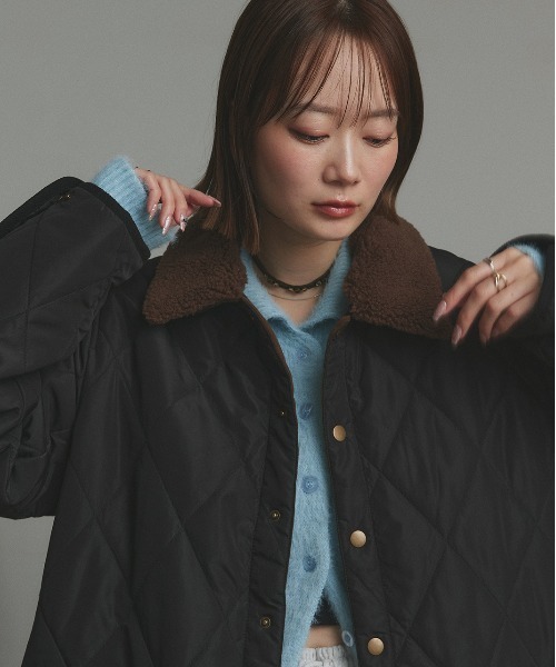 「ad thie」 ジャケット FREE ネイビー レディース_画像7