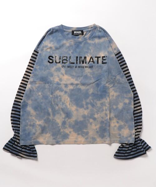 「RNA」 長袖カットソー MEDIUM ブルー レディース_画像2