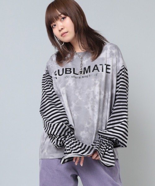 「RNA」 長袖カットソー MEDIUM ブルー レディース_画像3