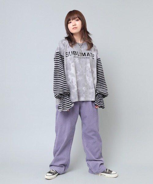 「RNA」 長袖カットソー MEDIUM ブルー レディース_画像4