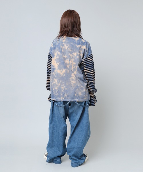 「RNA」 長袖カットソー MEDIUM ブルー レディース_画像6