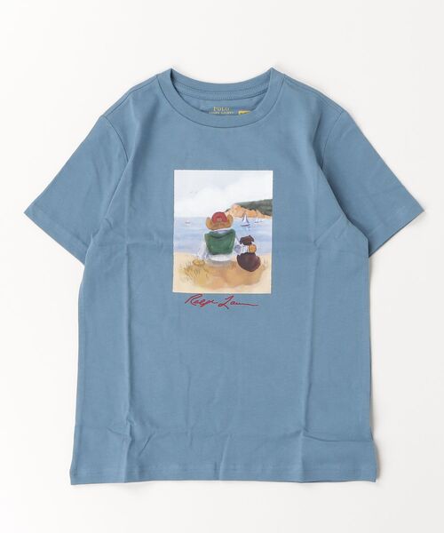 tシャツ Polo ベア コットン ジャージー Tシャツ キッズ 子供服 男の子の画像