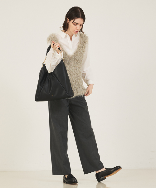 「LOWELL things」 2WAYバッグ フリー ブラック レディース_画像4