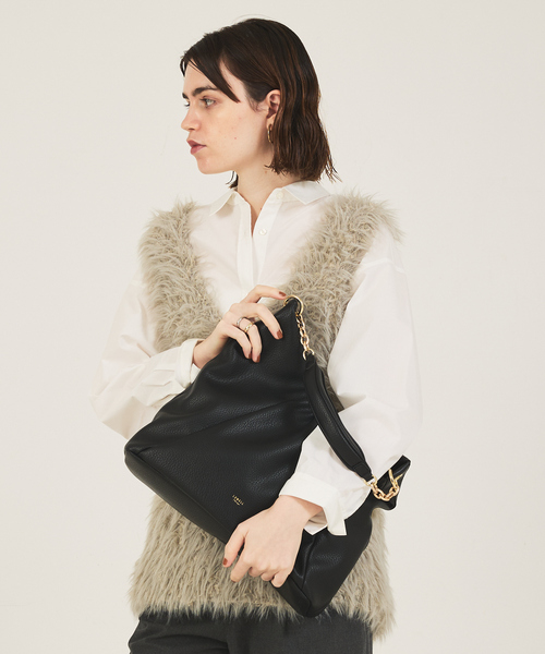 「LOWELL things」 2WAYバッグ フリー ブラック レディース_画像5