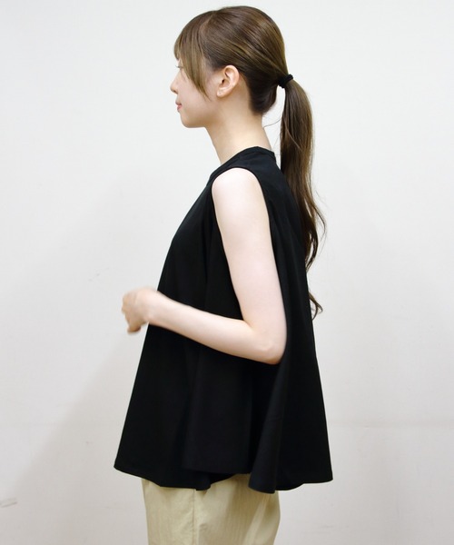 ORCIVAL（オーシバル） ブラウス シャツ スリーブレスブラウス 