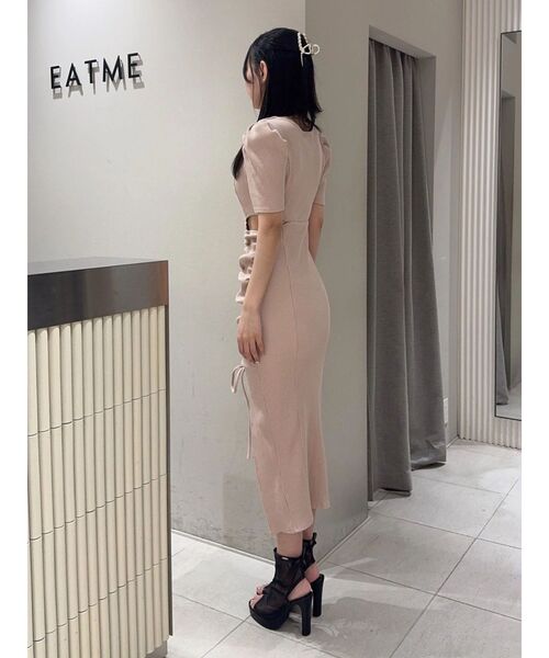 EATME（イートミー） ワンピース デコルテリブワンピース : ZOZOTOWN