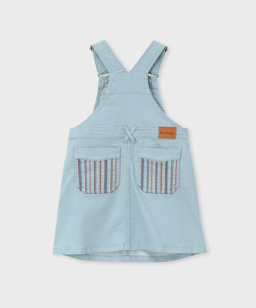Paul Smith JUNIOR - 前掛けスコート ガールズ エンブロイダリーポケット 前掛けスコート / 893207 4161351 キッズ お子さん服 うしろ帯