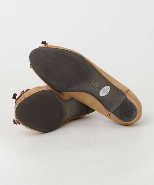 「ATELIER BRUGGE」 シューズ 24.5cm ベージュ レディース_画像3