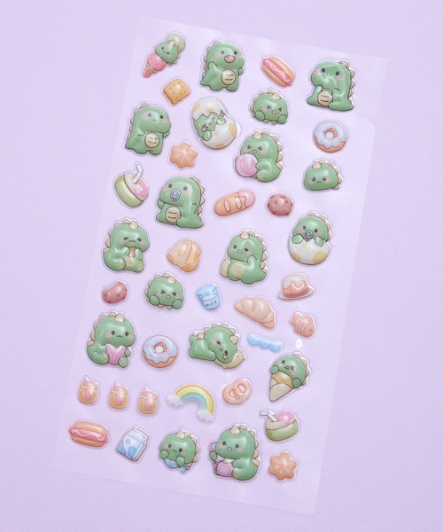 SHIZUTA（シズタ） ステッカー SZT：ぷくぷく3D デコステッカー ゆる
