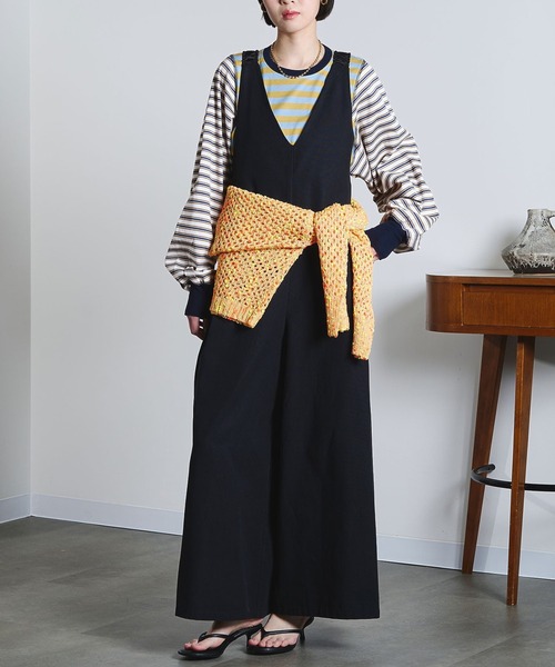 mici（ミチ） サロペット オーバーオール (mici)BACK CROSS OVERALLS