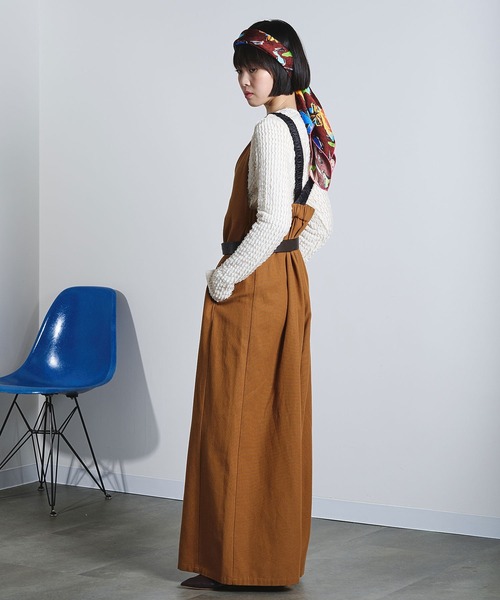 mici（ミチ） サロペット オーバーオール (mici)BACK CROSS OVERALLS