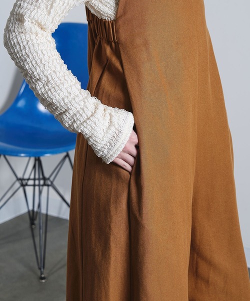 mici（ミチ） サロペット オーバーオール (mici)BACK CROSS OVERALLS