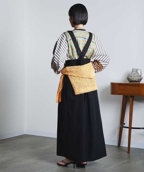 mici（ミチ） サロペット オーバーオール (mici)BACK CROSS OVERALLS