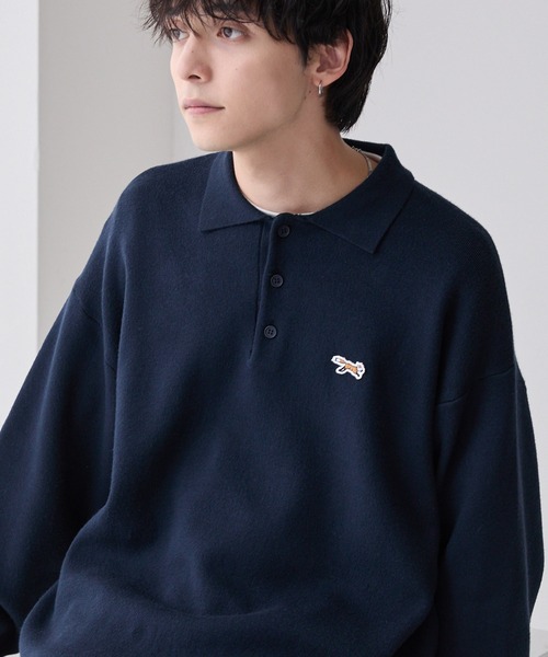 「PENNEYS」 長袖ニット L オフホワイト メンズ_画像3