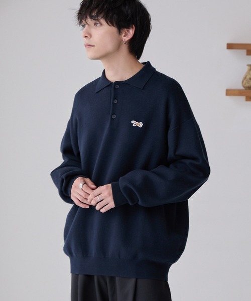 「PENNEYS」 長袖ニット L オフホワイト メンズ_画像7