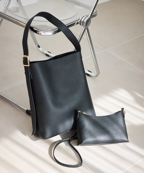 ショルダーバッグ バッグ 「ちゃんと+かわいい保証」me fit BAG ワンショルダートート＆ミニショルダーバッグ/A4対応 レディース