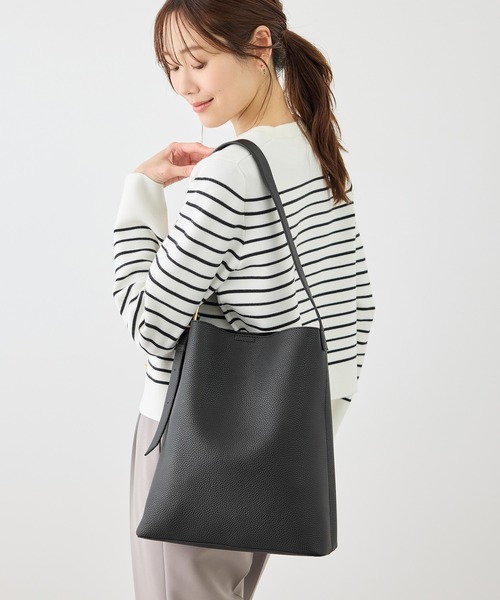 ショルダーバッグ バッグ 「ちゃんと+かわいい保証」me fit BAG ワンショルダートート＆ミニショルダーバッグ/A4対応 レディースの画像