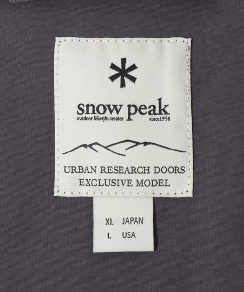 snow peak（スノーピーク） ナイロンジャケット 「別注」Snow Peak