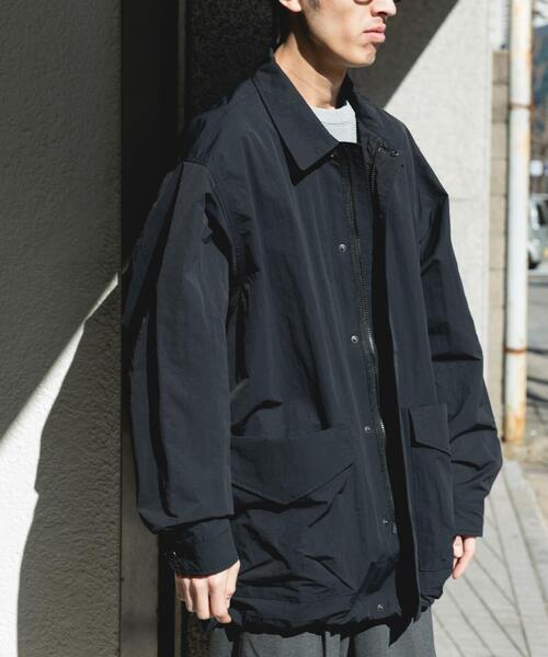 別注  Peak アーバンリサーチドアーズ ナイロンジャケット　ブラック Snow Peak URBAN RESEARCH DOORSナイロンジャケット 【公式通販】
