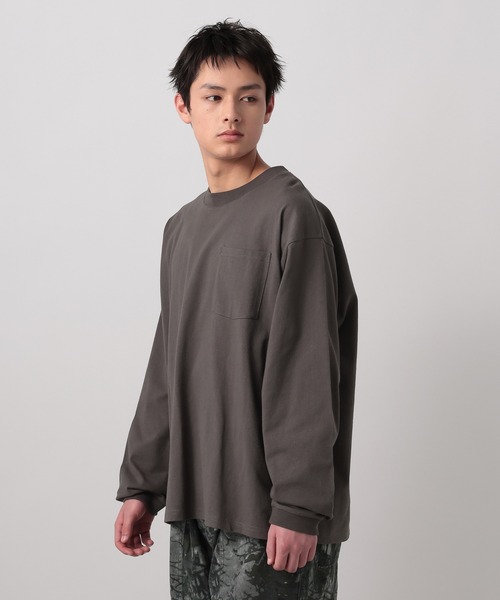 BAYFLOW（ベイフロー） tシャツ 「WEB限定」ベーシックポケットロンT