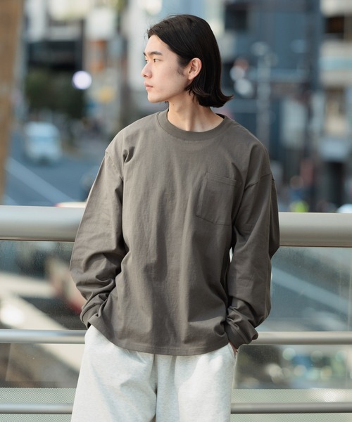 BAYFLOW（ベイフロー） tシャツ 「WEB限定」ベーシックポケットロンT