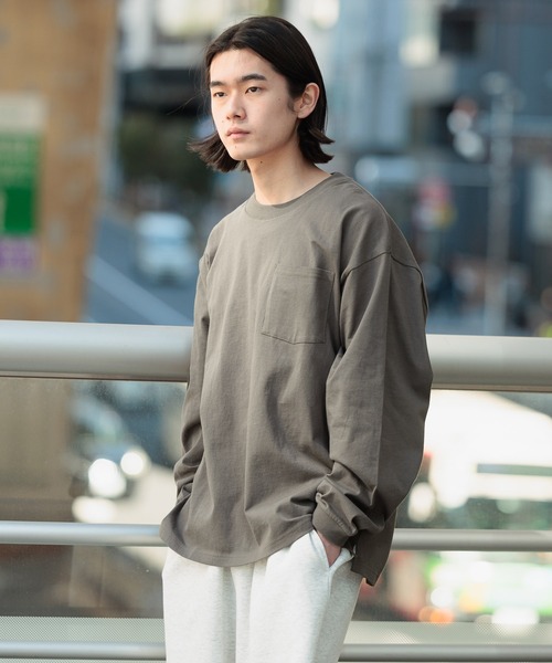 BAYFLOW（ベイフロー） tシャツ 「WEB限定」ベーシックポケットロンT