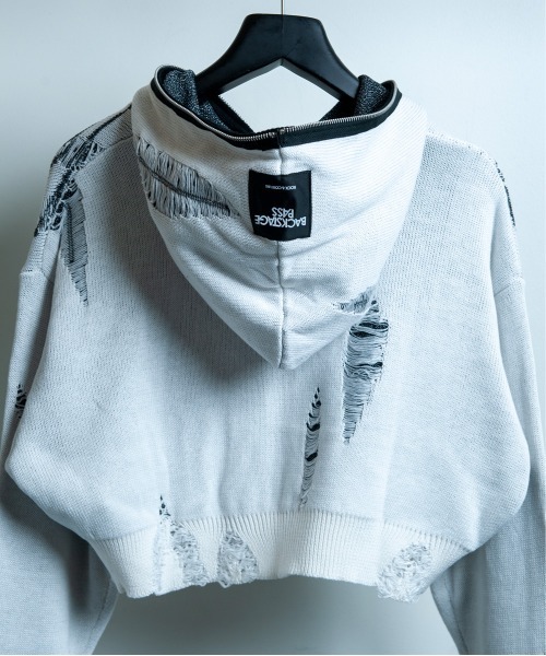 BACKSTAGE PASS（バックステージパス） パーカー BONZO HOODIE-S-KNIT