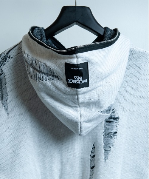 BACKSTAGE PASS（バックステージパス） パーカー BONZO HOODIE-S-KNIT