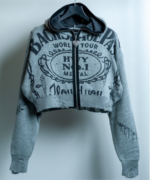 BACKSTAGE PASS（バックステージパス） パーカー BONZO HOODIE-S-KNIT